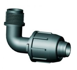 LPE Könyökidom külső menettel 16 x 3/4 (IE.824.16C)