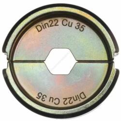 Milwaukee KRIMPELŐ BETÉT DIN22 CU 35 (4932451746)