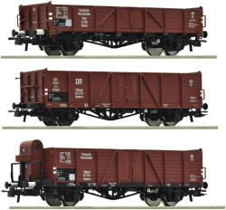 Roco 6600102 Nyitott teherkocsi készlet, DRB II (9005033067311)