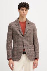 Tommy Hilfiger gyapjúkeverék felső barna, FSTHL6949. FSTH510 - barna 56