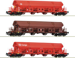 Roco 6600153 Szétnyíló tetejű önürítős kocsi készlet, Tadgs 959, DB AG VI (9005033072100)