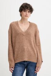 Calvin Klein pulóver könnyű, barna, LV044D328G - barna M