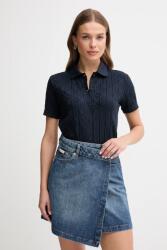 Calvin Klein Jeans pamut kardigán - sötétkék XS