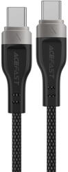 ACEFAST Cablu de Incarcare Type-C la Type-C, 60W, 3A, Magnetic, Fast Charging, 1.2m - (C11-03) - Black (KF2349250) - pcone