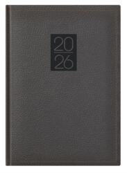 TopTimer Határidőnapló 2026 napi A/5 TOPTIMER Classic C021 sárga lapos fekete (26C021C-003)