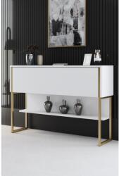 AGK Komód Luxe - Gold, White (618BLY1402)
