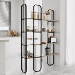 AGK Könyvespolc sierra - fekete (491CRT1311)