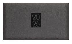 TopTimer Zsebnaptár 2026 heti fekvő TOPTIMER Classic C030 sárga lapos fekete (26C030C-003)