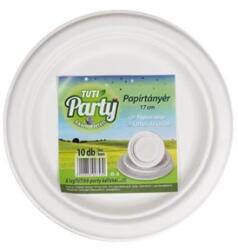  Papírtányér kerek17 cm 10 db/csg TUTI (PDP_967)