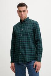 Tommy Hilfiger pamut ing legombolt galléros, zöld, regular, MW0MW41493 - zöld L