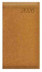 TopTimer Zsebnaptár 2026 heti álló TOPTIMER Image I035 mustár (26C035I-009)