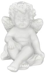 Dekoráció angyal ülő poly 3db/csomag, 4x2, 2x2cm fehér