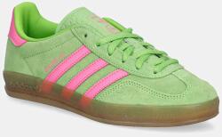 Adidas velúr sportcipő Gazelle Indoor - zöld Női 38