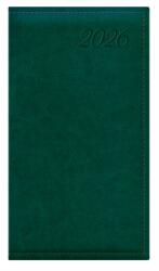 TopTimer Zsebnaptár 2026 heti álló TOPTIMER Image I035 zöld (26C035I-006)