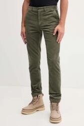 Tommy Hilfiger kordbársony nadrág - zöld 30/32