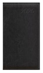 TopTimer Zsebnaptár 2026 heti álló TOPTIMER Image I035 fekete (26C035I-003)