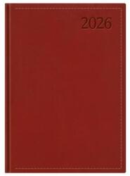 TopTimer Határidőnapló 2026 heti A/4 TOPTIMER Traditional T010 bordó (26T010T-002)