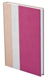 TopTimer Határidőnapló 2026 B/5 heti TOPTIMER Fashion F011 rózsa-fehér-málya (26T011F-EFE)