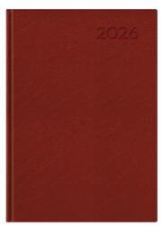 TopTimer Határidőnapló 2026 napi A/5 TOPTIMER Economic E021 bordó (26E021E-002)