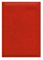 TopTimer Határidőnapló 2026 napi A/5 TOPTIMER Image I021 piros (26C021I-002)