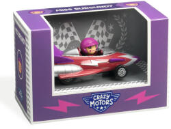  Djeco CRAZY MOTORS játékautó - Bordó kisasszony - Miss Burgundy (DJ05483) - babaagynemubolt