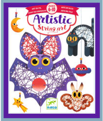 DJECO Artistic String art - Varrás és díszítés - Éjszakában - Night-time (DJ09437) - babaagynemubolt