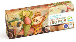DJECO Művész puzzle - Csodálatos utazás, 100 db-os - Wonderful ride (DJ07681)