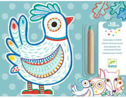 DJECO Meglepetés színező - Erdei barátok - Forest Friends (DJ00063) - babaagynemubolt