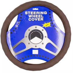 Maxspeed Kormányvédő, 37-39cm, barna műbőr MaxSpeed