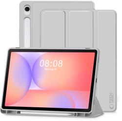 Samsung Tab S9 FE 10.9 coll Tablettok (SM-X510, SM-X516) - szürke smart case, ceruzatartóval