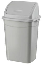 Planet Szemetes Kuka Billenő Fedéllel Műanyag 50 Literes Szürke Up122-002
