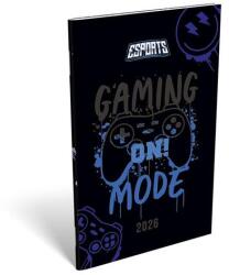 Lizzy card Zsebnaptár LIZZY CARD A/6 heti papírborítós Esport game on duty 2026 (21701) - robbitairodaszer