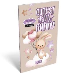 Lizzy card Zsebnaptár LIZZY CARD A/6 heti papírborítós Lollipop bunny rabbit 2026 (21705) - robbitairodaszer