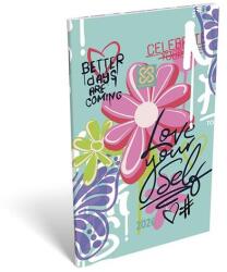 Lizzy card Zsebnaptár LIZZY CARD A/6 heti papírborítós Love wins 2026 (21707) - robbitairodaszer