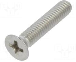 Koelner M6x50mm süllyesztett fejű TM csavar horganyzott (54102)