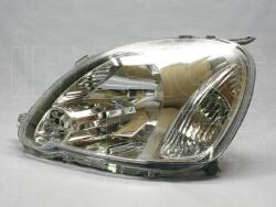 Toyota Yaris 2003-2005 - Fényszóró H4 bal (belülr. áll. ) Valeo typ. DEPO