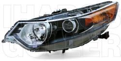 Honda Accord 2008-2012 - Fényszóró XENON bal, sárga vill. (motoros) DEPO