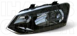 VW Polo 2009-2014 - Fényszóró H4 bal Trendline (motoros) DEPO