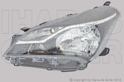 Toyota Yaris 2017-2020 - Fényszóró H4/WY21W+W21/5W bal (motoros) DEPO