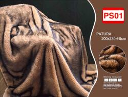 East Comfort Paturi de lux 3.7kg blanita de iepure 200x230 cm cod PS01 Patura