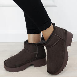 SOFILINE Ghete maro cafeniu din piele naturala W5878 114 (W5878BROWN-39)