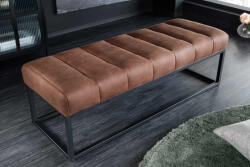 Halle Stílusos ülőpad Halle 108 cm antik barna