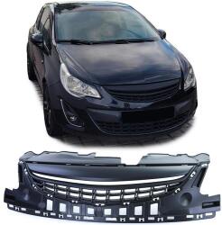 Opel Corsa D Facelift 2011-2014 matt fekete hűtőrács