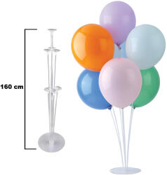 Party World Léggömb állvány, 160 cm
