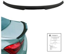  BMW F30 F80 M3 limousine CS stílusú lakkozott fekete csomagtartó spoiler