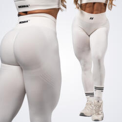 NEBBIA - Fitness leggings maximum push-up FLOW SEAMLESS 497 (cream) (S) - NEBBIA