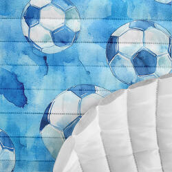 Takoy Steppelt ortalion anyag /Ruházati vízlepergetős anyag focilabda egy kék játszótéren