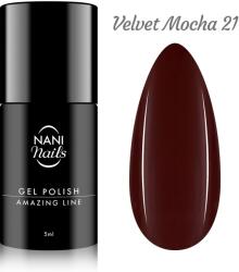 Naní gél lakk Amazing Line 5 ml - Velvet Mocha