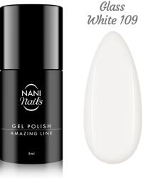 Naní gél lakk Amazing Line 5 ml - Glass White