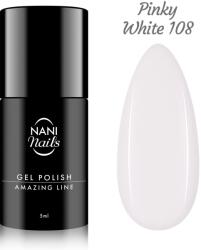 Naní Ojă semipermanentă Amazing Line 5 ml - Pinky White
